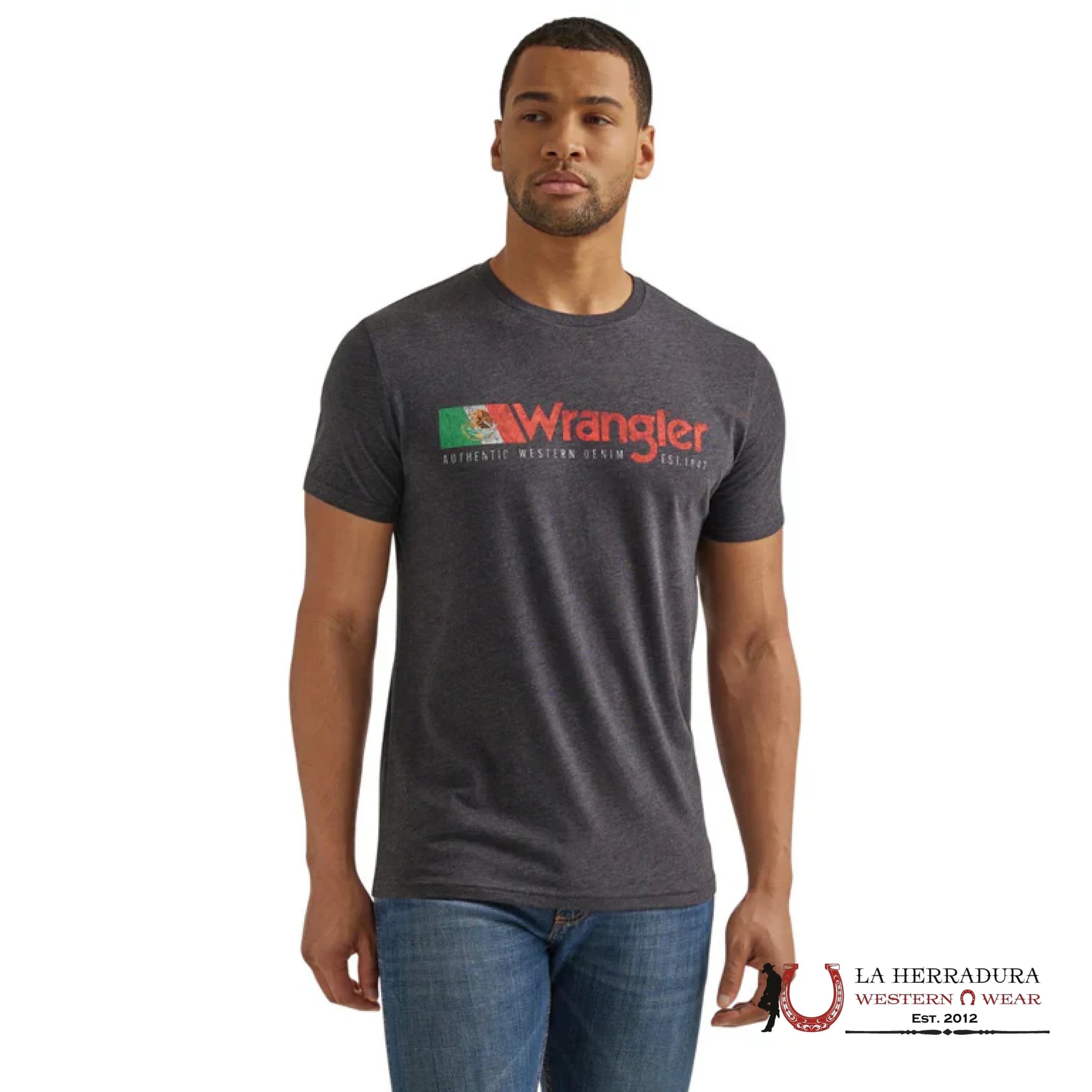 Men’s Wrangler Mexico Flag T-Shirt 112339597 ROPA HOMBRES