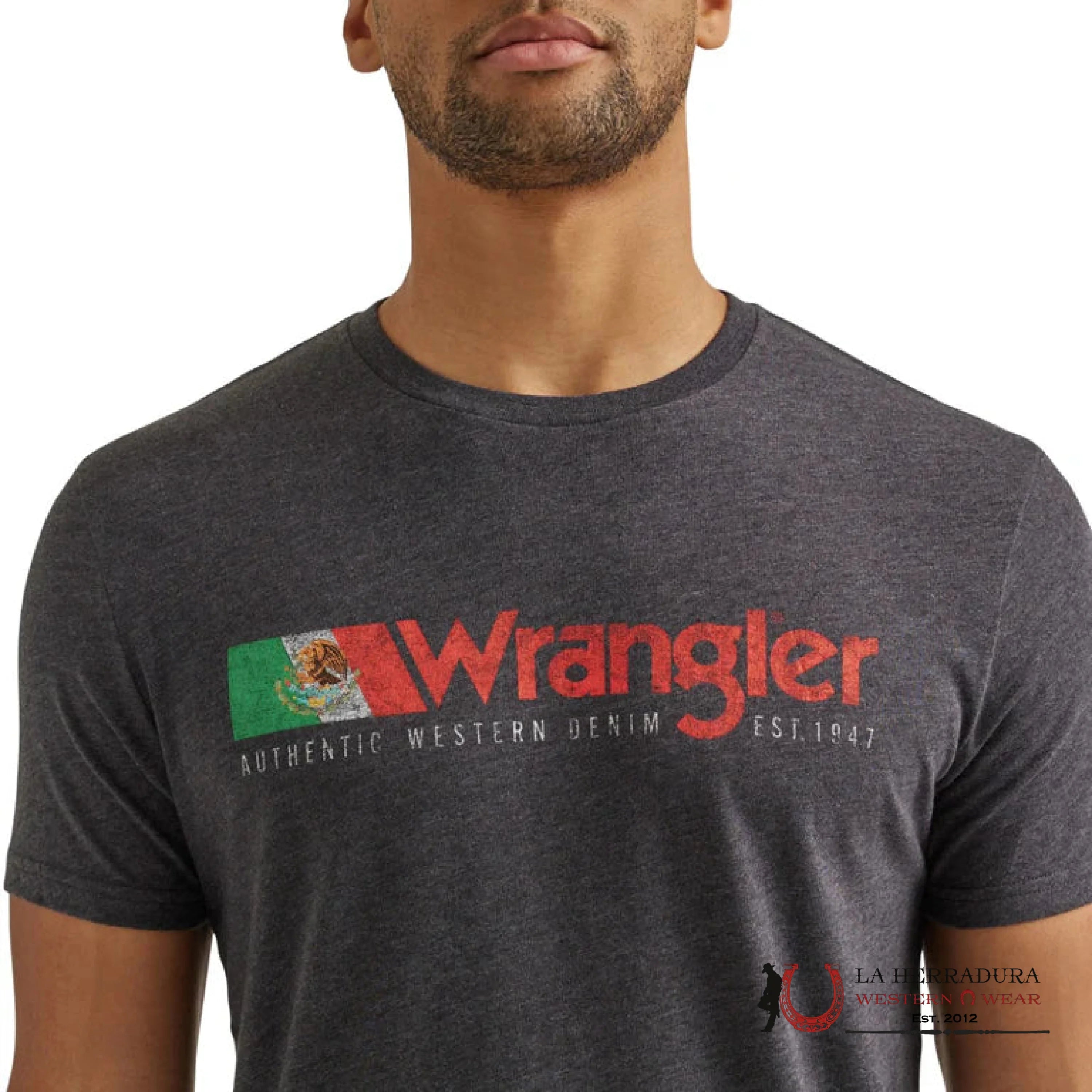 Men’s Wrangler Mexico Flag T-Shirt 112339597 ROPA HOMBRES