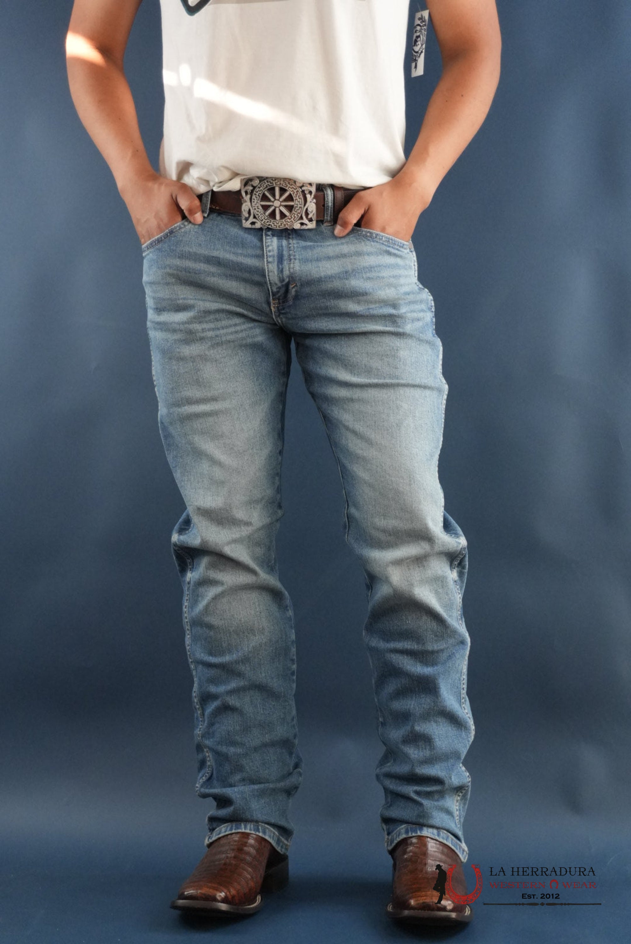 MEN’S WRANGLER RETR SLIM FIT STRAIGHT LEG JEAN PHILLIPS WRANGLER JEANS