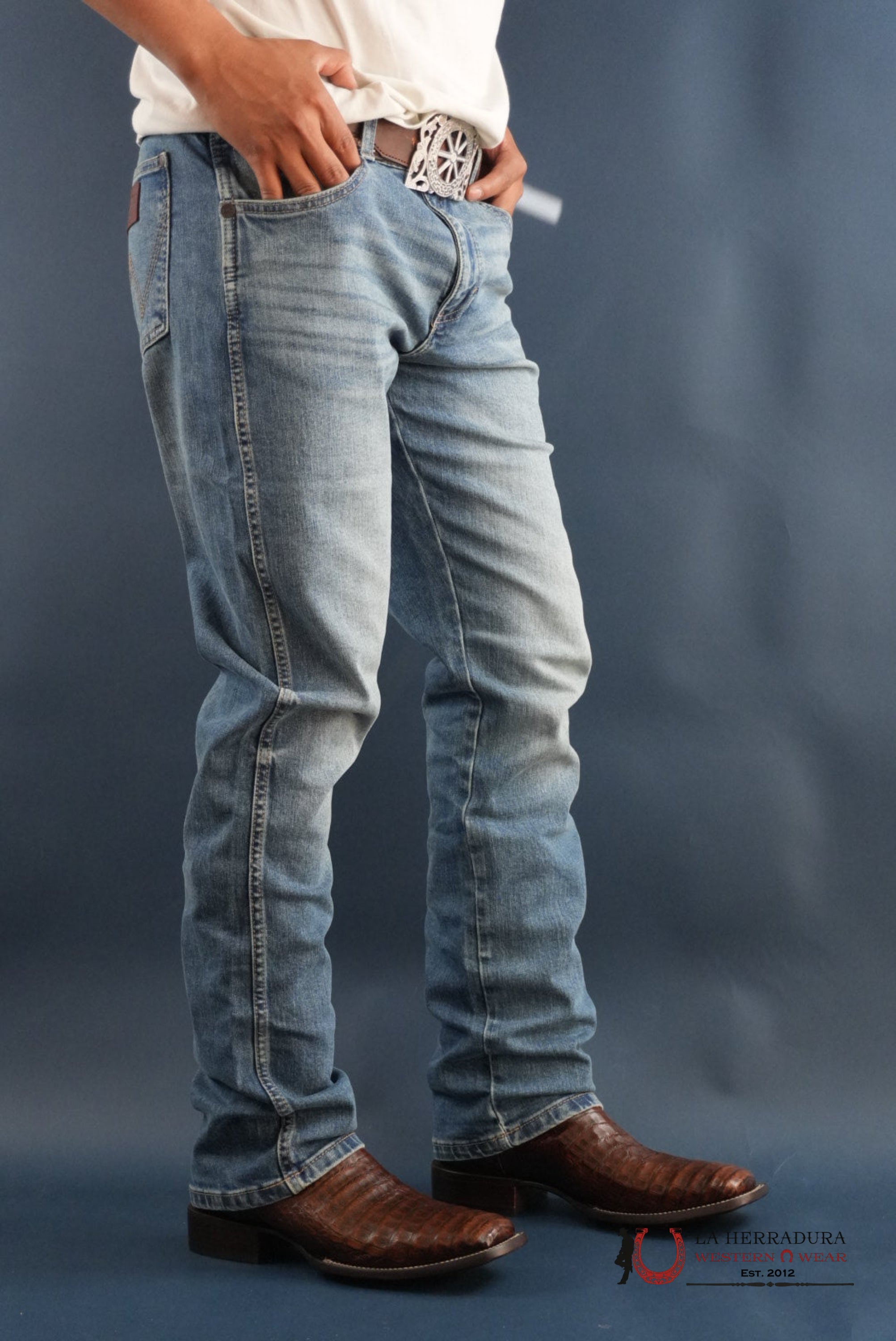 MEN’S WRANGLER RETR SLIM FIT STRAIGHT LEG JEAN PHILLIPS WRANGLER JEANS