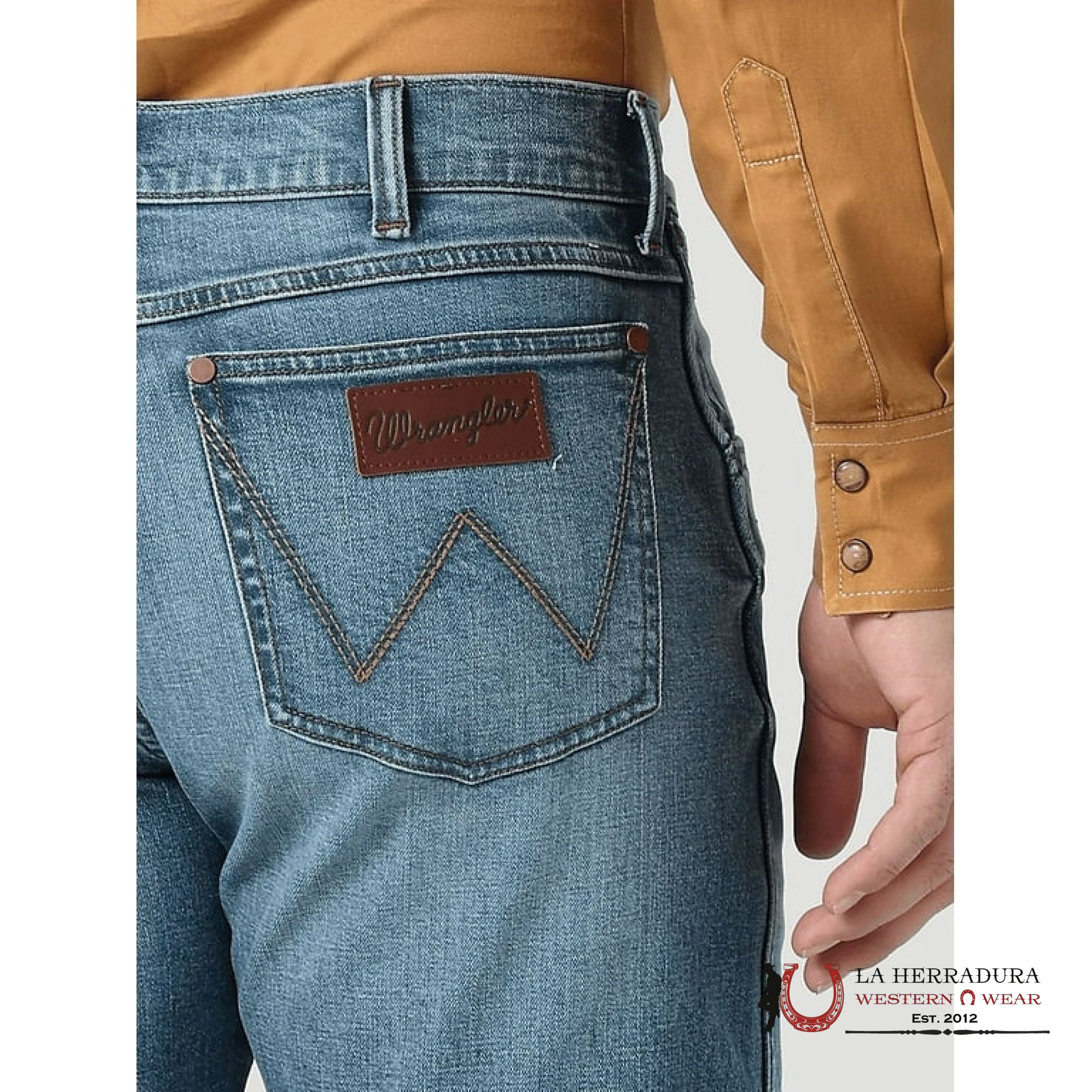 MEN’S WRANGLER RETRO SLIM FIT STRAIGHT LEG JEAN 112317586 WRANGLER JEANS