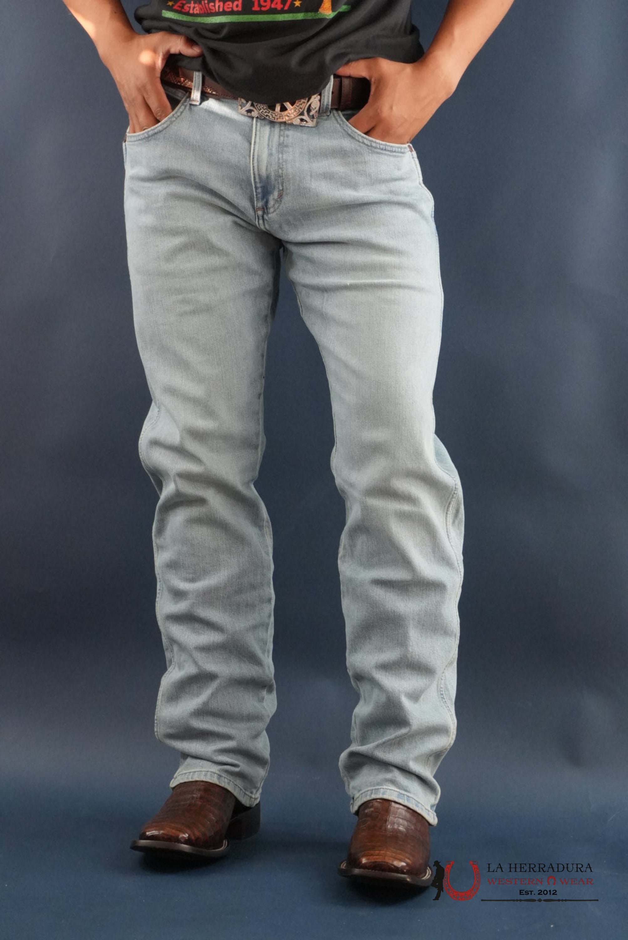 MEN’S WRANGLER RETRO SLIM FIT STRAIGHT LEG JEAN Mendenhall - 5302 WRANGLER JEANS