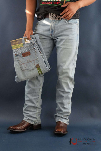 MEN'S WRANGLER RETRO SLIM FIT STRAIGHT LEG JEAN Mendenhall - 112365302