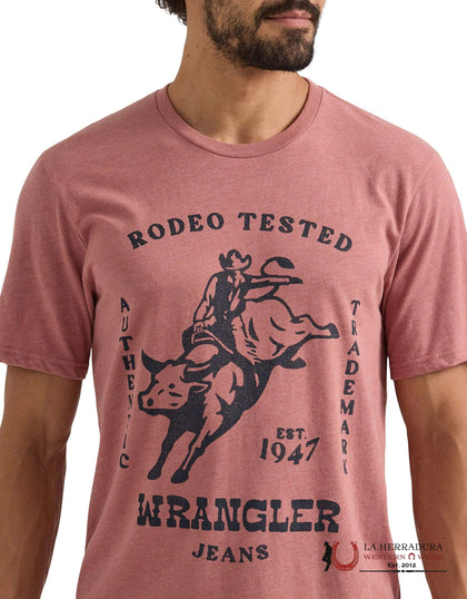 MENS WRANGLER "RODEO TESTED" T-SHIRT 112350033
