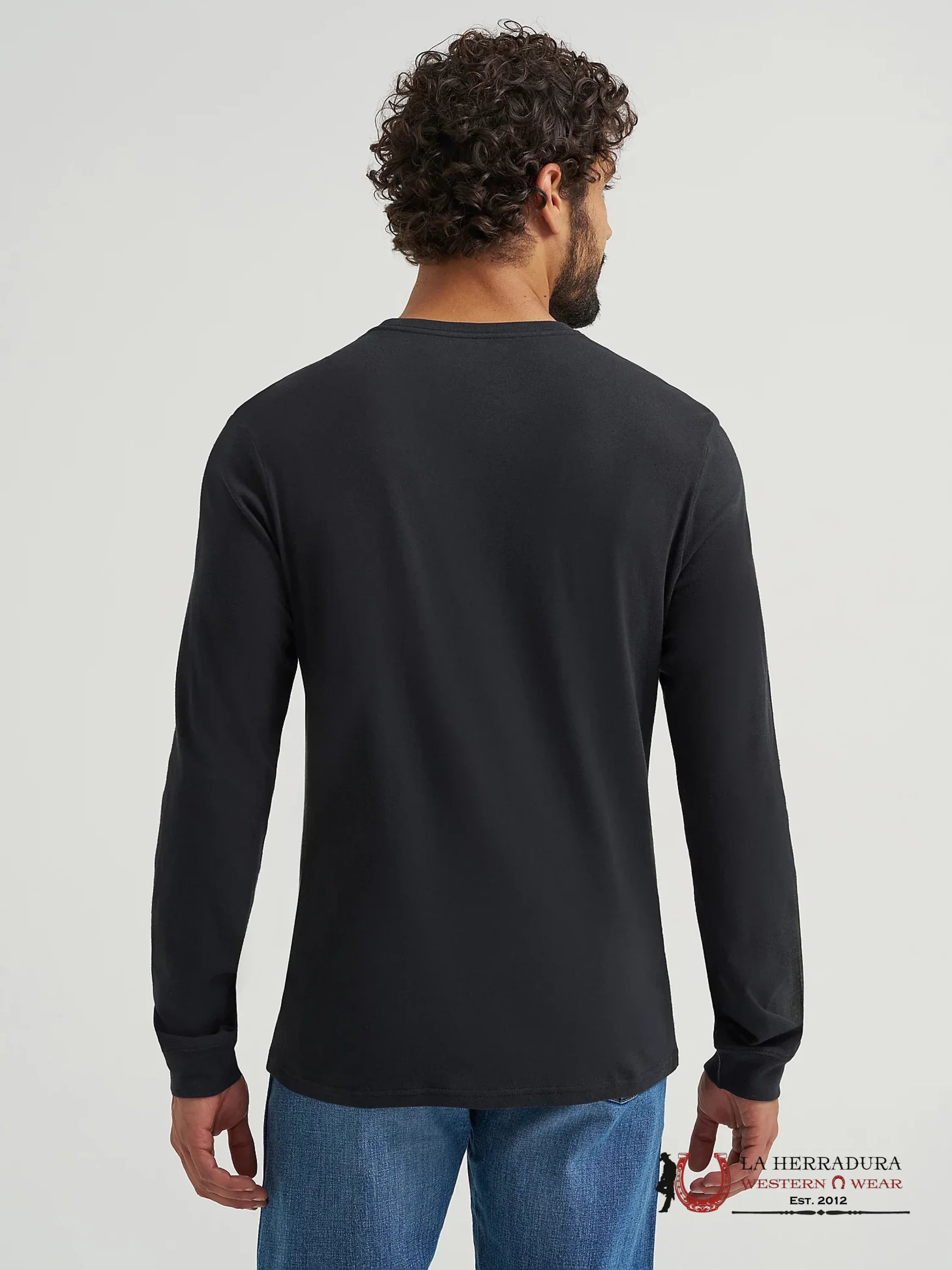 MEN’S WRANGLER SHIRT BLACK WITH PRINT 112365682 ROPA HOMBRES