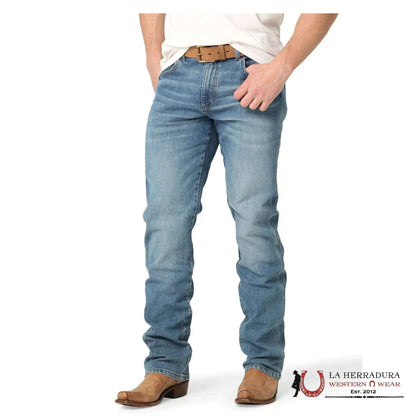 JEAN WRANGLER CORTE RECTO AJUSTADO PARA HOMBRE 112314609