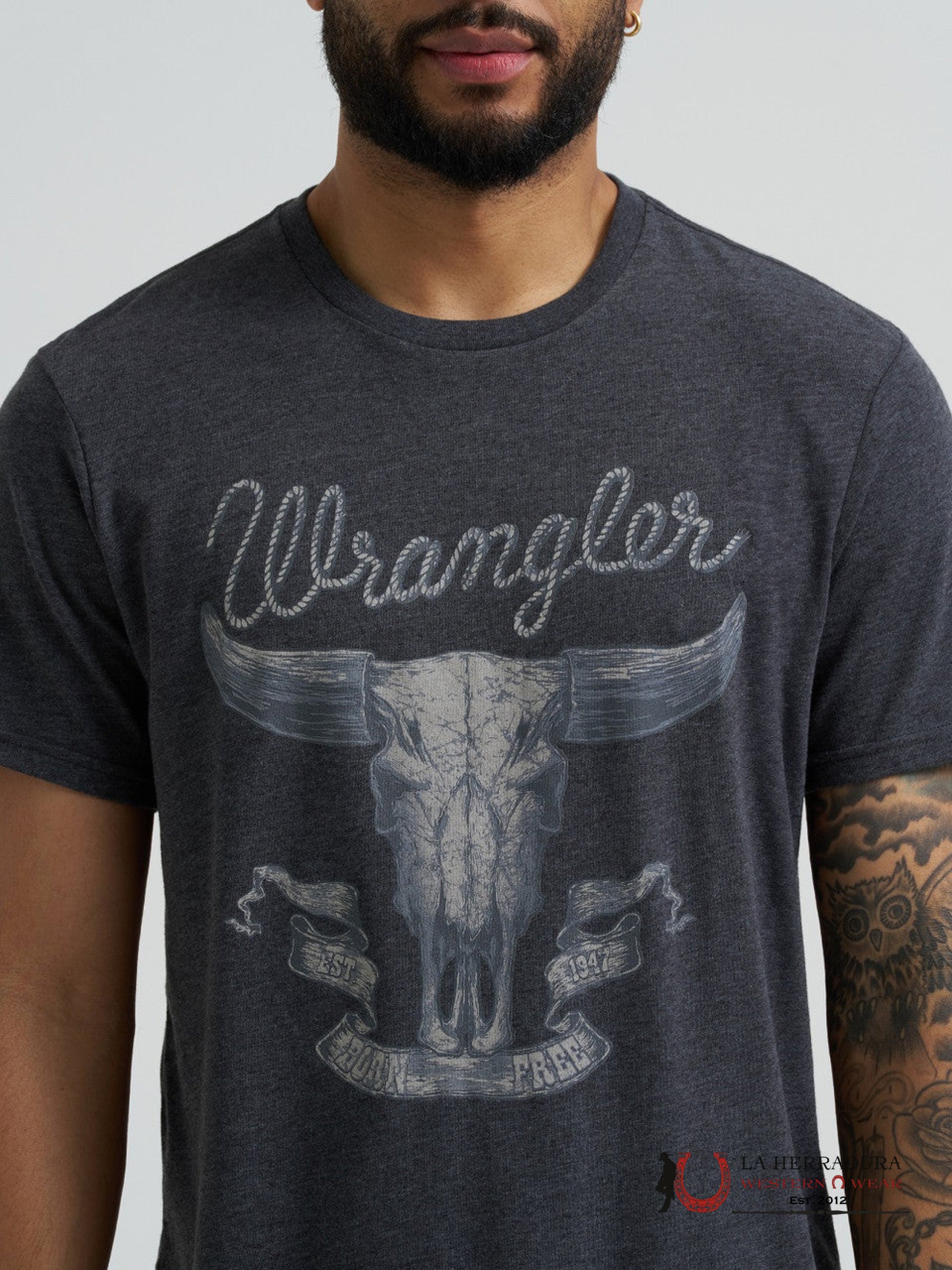 MEN’S WRANGLER STEERHEAD T-SHIRT 112365666 ROPA HOMBRES