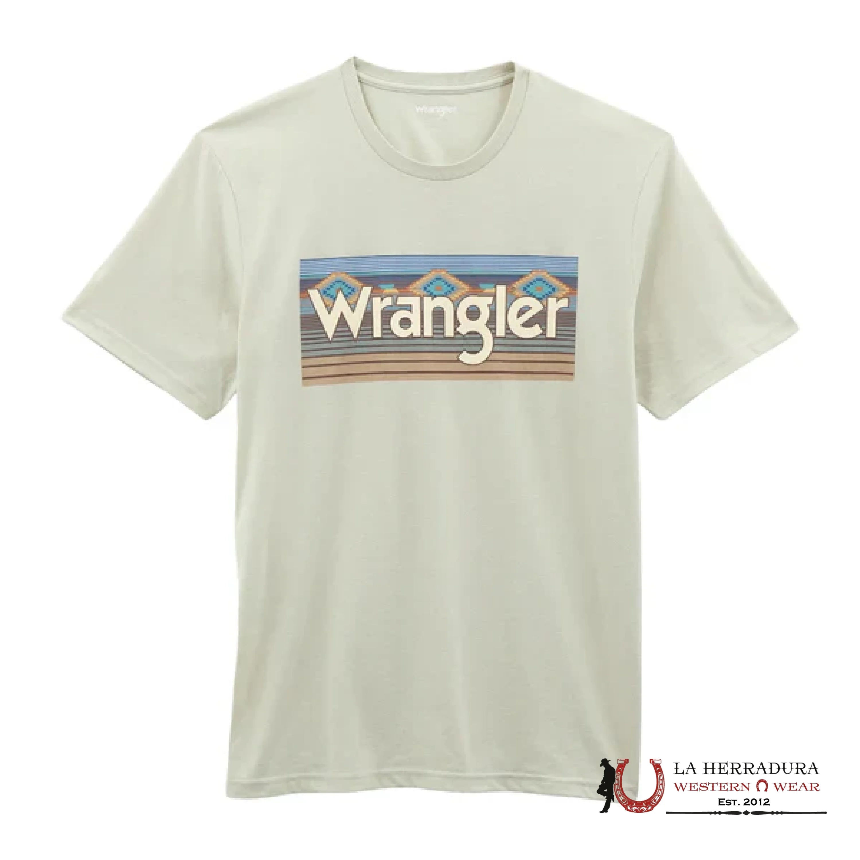 Men’s Wrangler T-Shirt Blue Fox Heather 112358469 ROPA HOMBRES