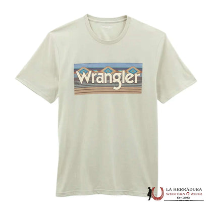 Men’s Wrangler T-Shirt Blue Fox Heather 112358469