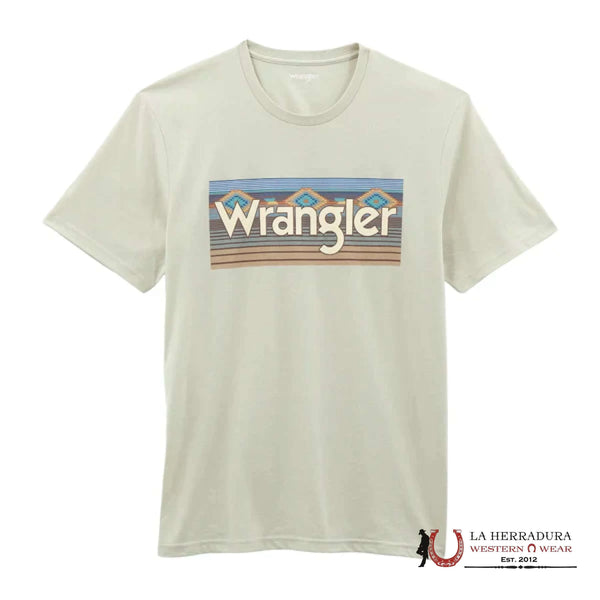 Camiseta de hombre Wrangler Blue Fox Heather 112358469