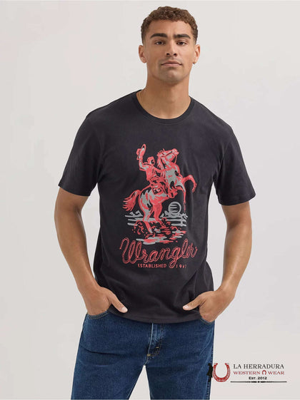 Men’s Wrangler Western Cowboy T-Shirt 112353946