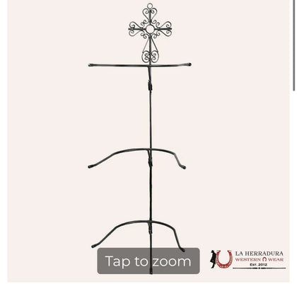 METAL 4 TIER HAT RACK