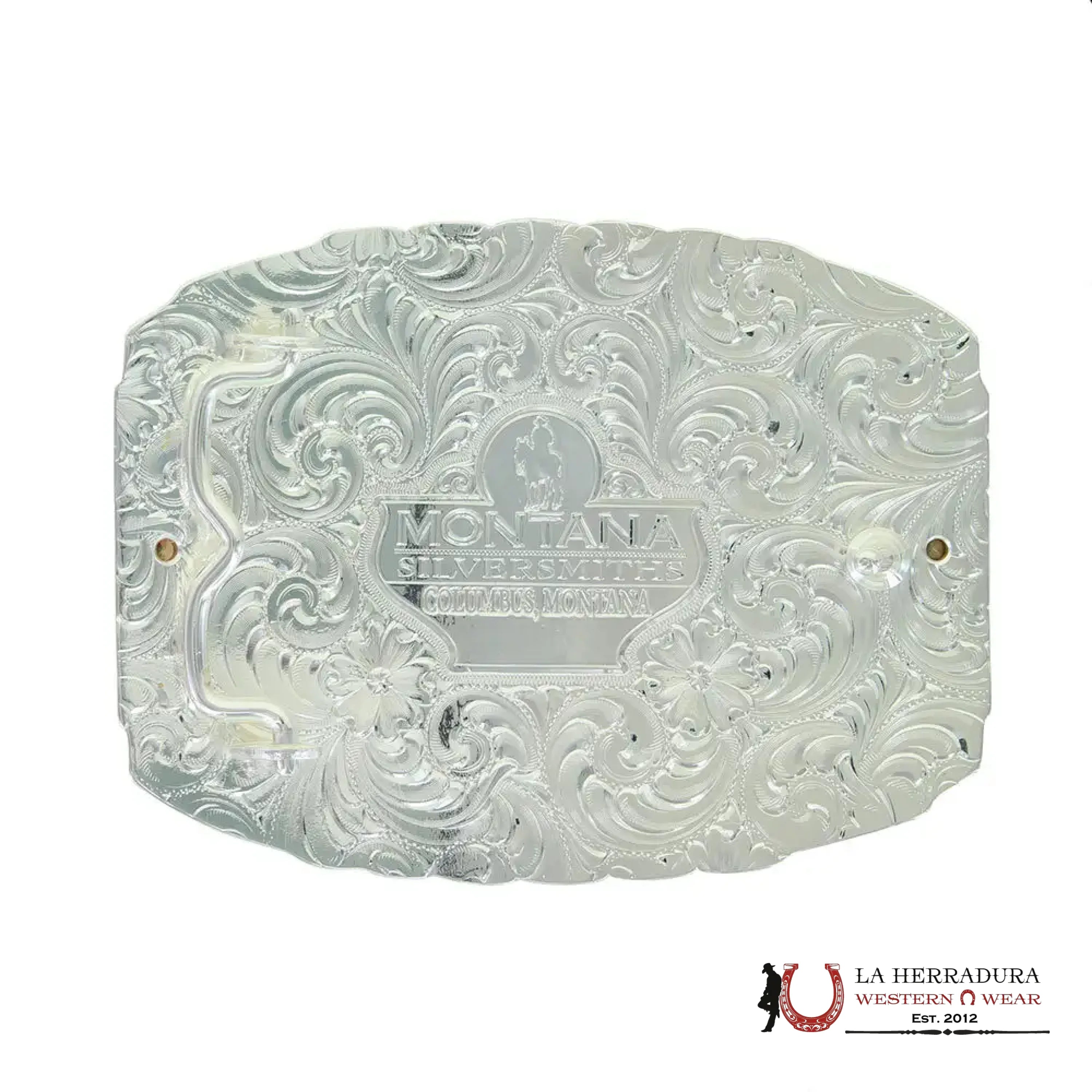 MONTANA SILVERSMITH CANTLE ROLL DEER FIGHTING BUCKLE ACCESORIOS