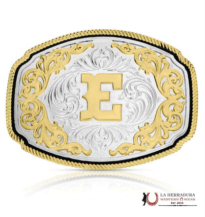 MONTANA SILVERSMITH INICIAL OCCIDENTAL LETRA «E»