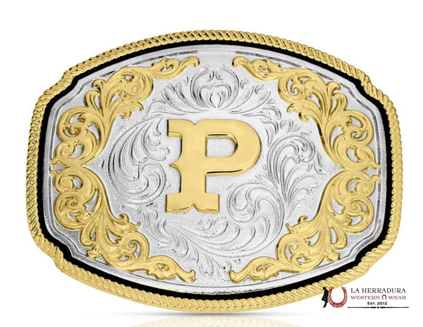 LETRA “P” INICIAL OCCIDENTAL DE MONTANA SILVERSMITH