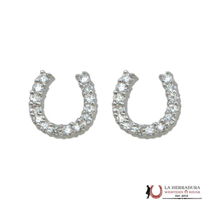 Pendientes con poste Tiny Rider de Montana Silversmith