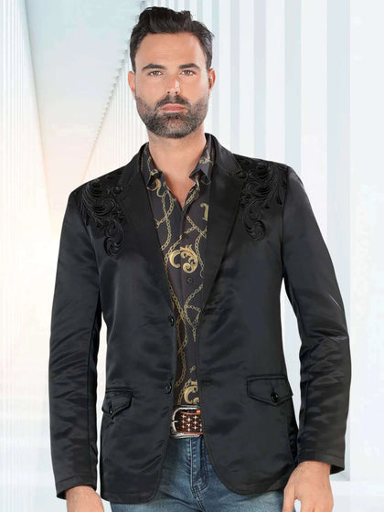 MONTERO BLACK EMBROIDERED- MT2173