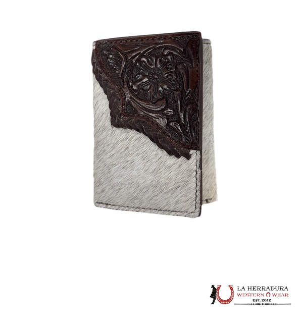 CARTERA TRIPLE DE CUERO VACUNO NOCONA- N500034002