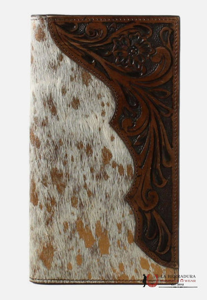 NOCONA RODEO WALLET CHECKBOOK COVER COWHIDE N5413102