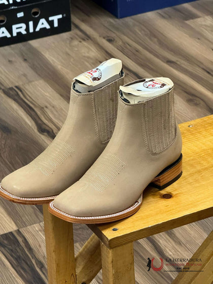 ORIGINAL MICHEL NOBUCK ORYX SHORT BOOT SQ. TOE -582B6311