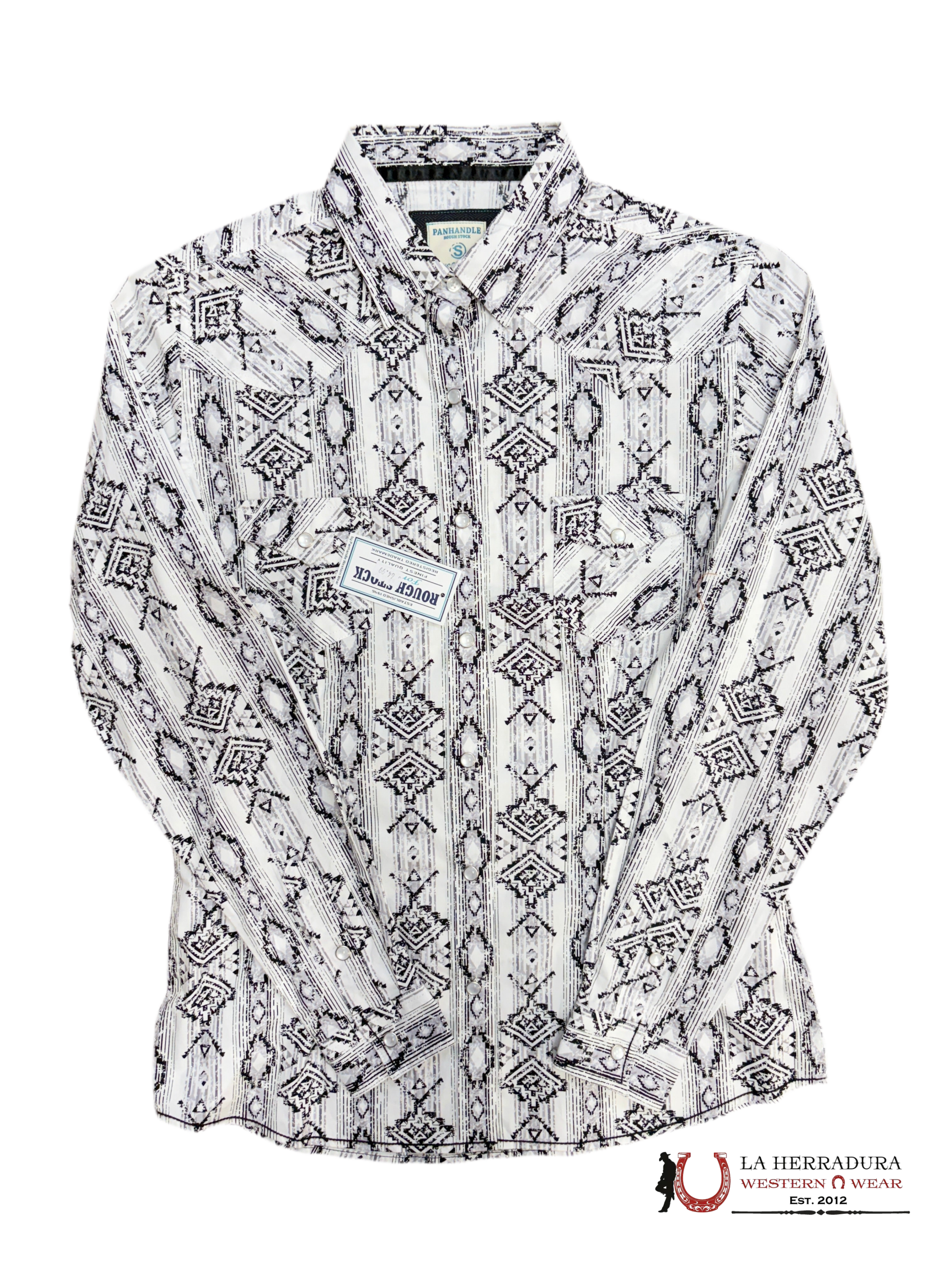 Panhandle Grey Aztec Print R4S2538 ROPA MUJERES