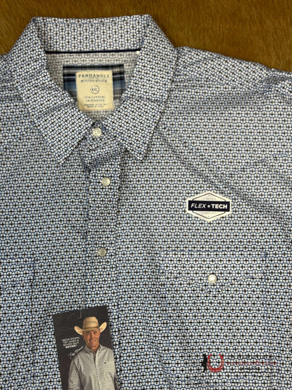 PANHANDLE MENS BLUE LONG SLEEVE SHIRT- RMN2S02806