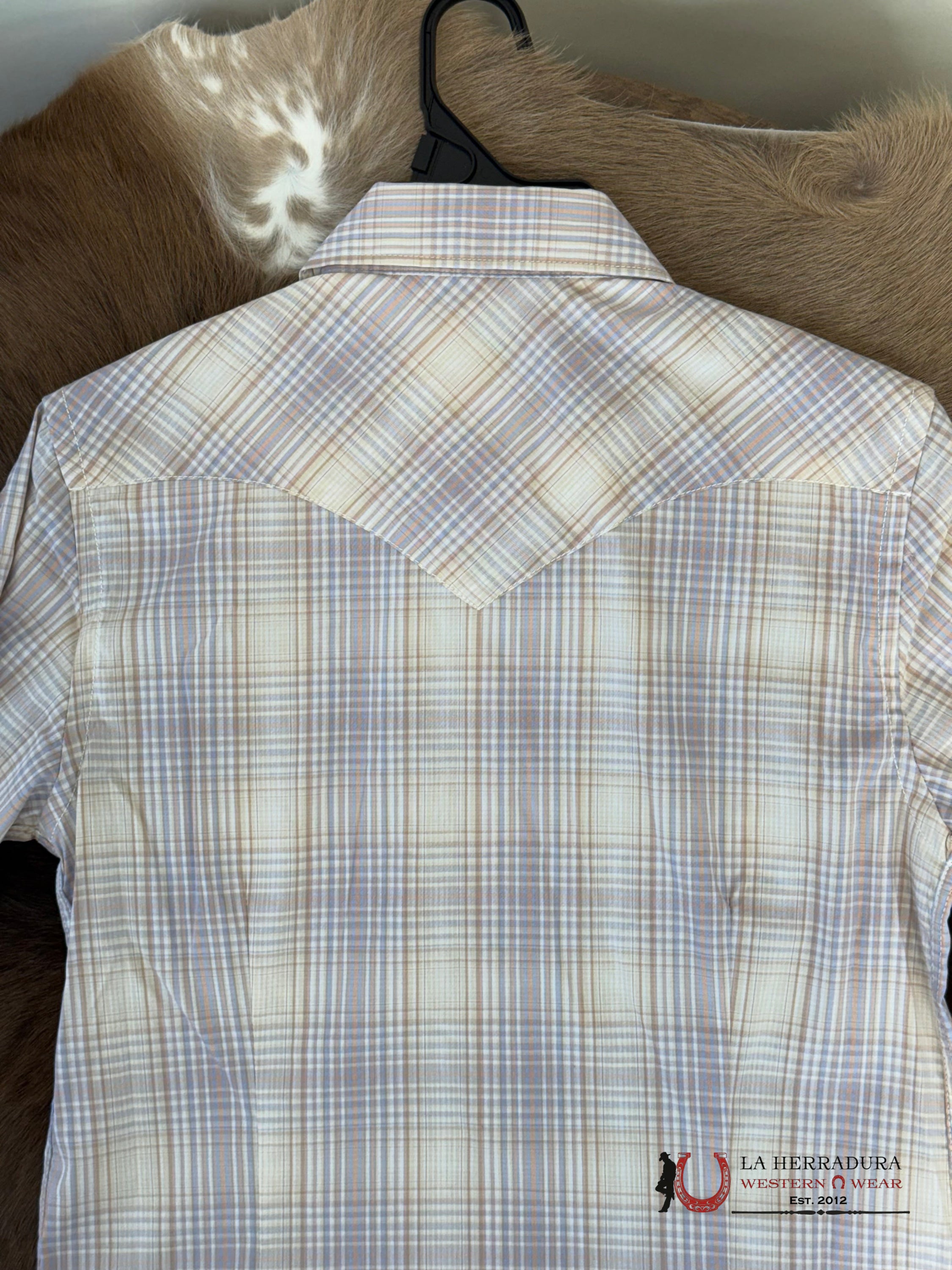 Panhandle Women Shirt Long Sleeve Embroidered Natural - Rmb2S04592 Ropa Mujeres