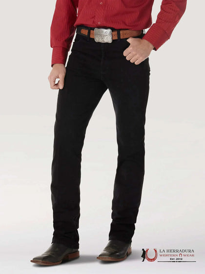 PANTALONES WRANGLER MENS BLACK WASH SILVER EDITION 10933SEWK SLIM FIT
