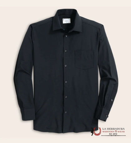 PATRÓN CITO CAMISA DE MANGA LARGA CON BOTONES NEGRA D-1