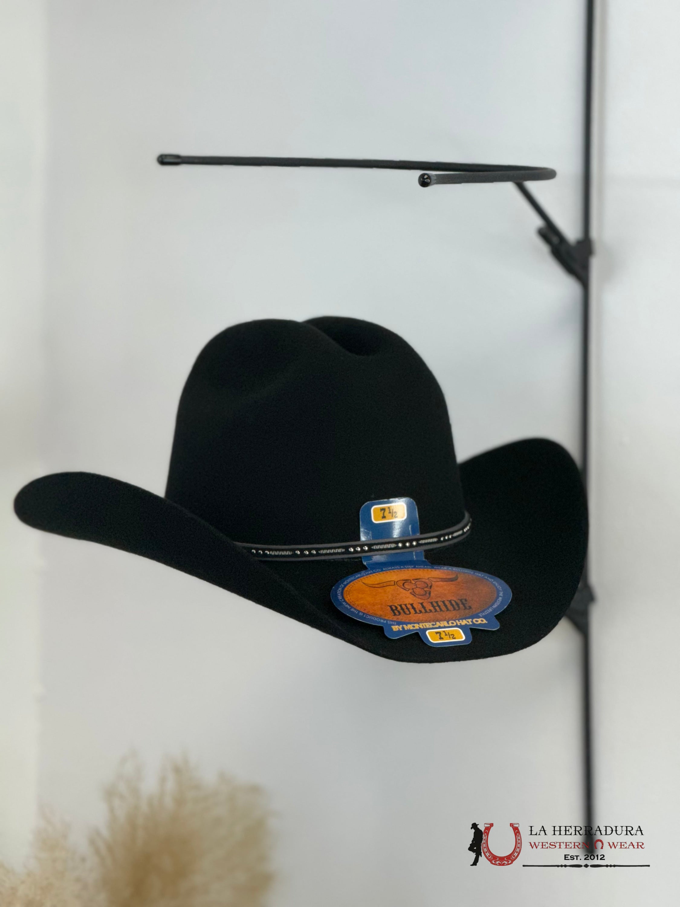 PBR BLACK DEL NORTE BULLHIDE 8X FELT HAT TEJANA