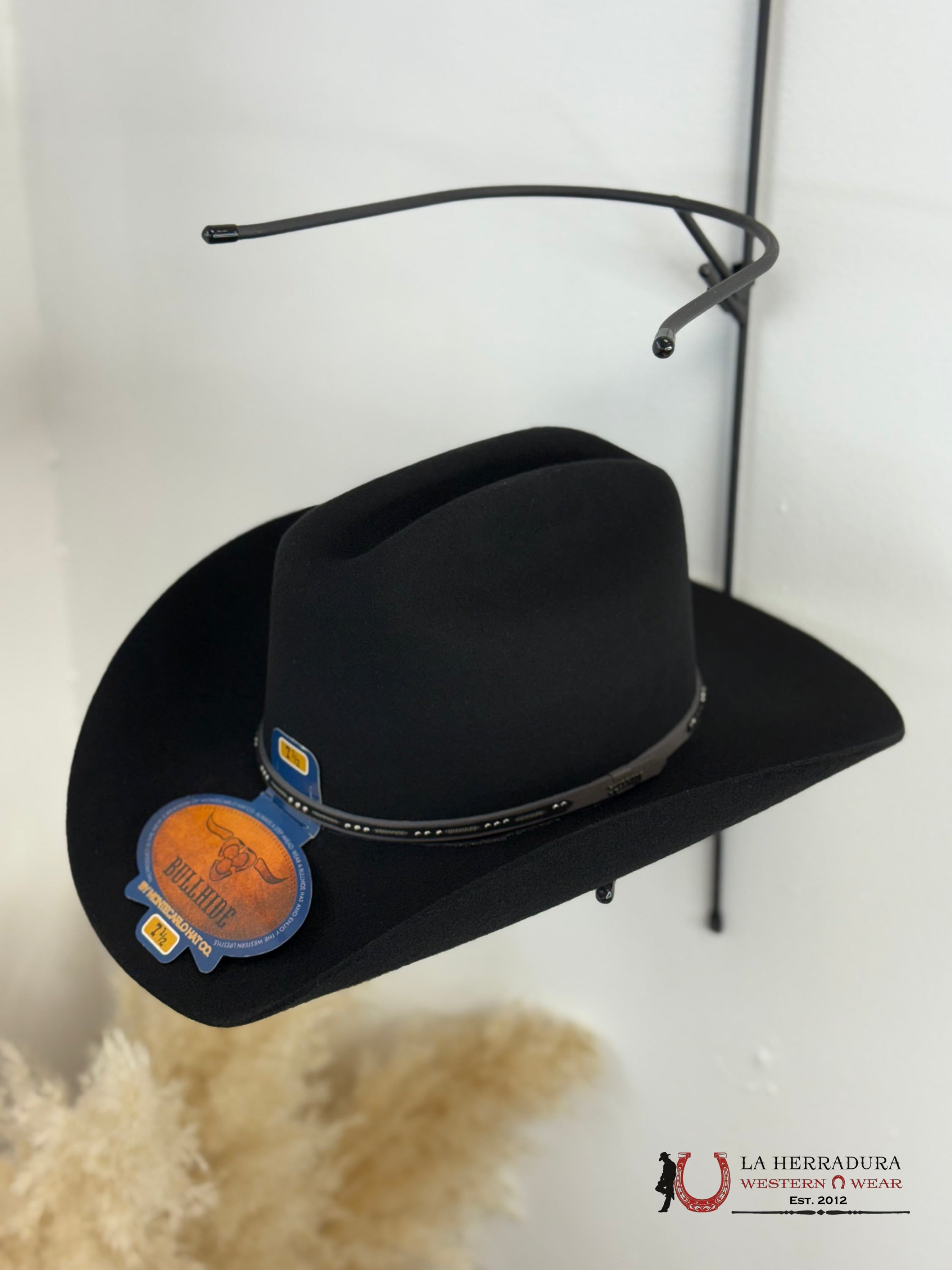 PBR BLACK DEL NORTE BULLHIDE 8X FELT HAT TEJANA