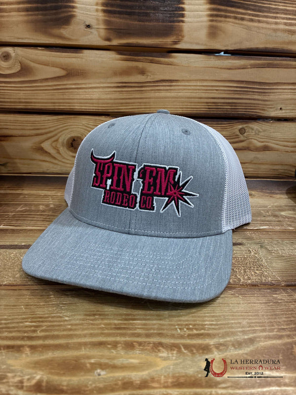 GORRA ROSA RODEO CO. SPIN'EM