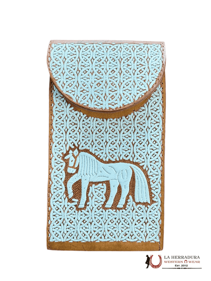 FUNDA PARA TELÉFONO DE CABALLO PITEADO