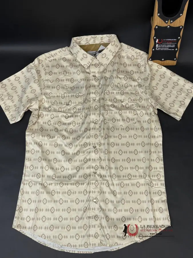 Platini Beige Aztec With Brown 10612 Ropa Hombres