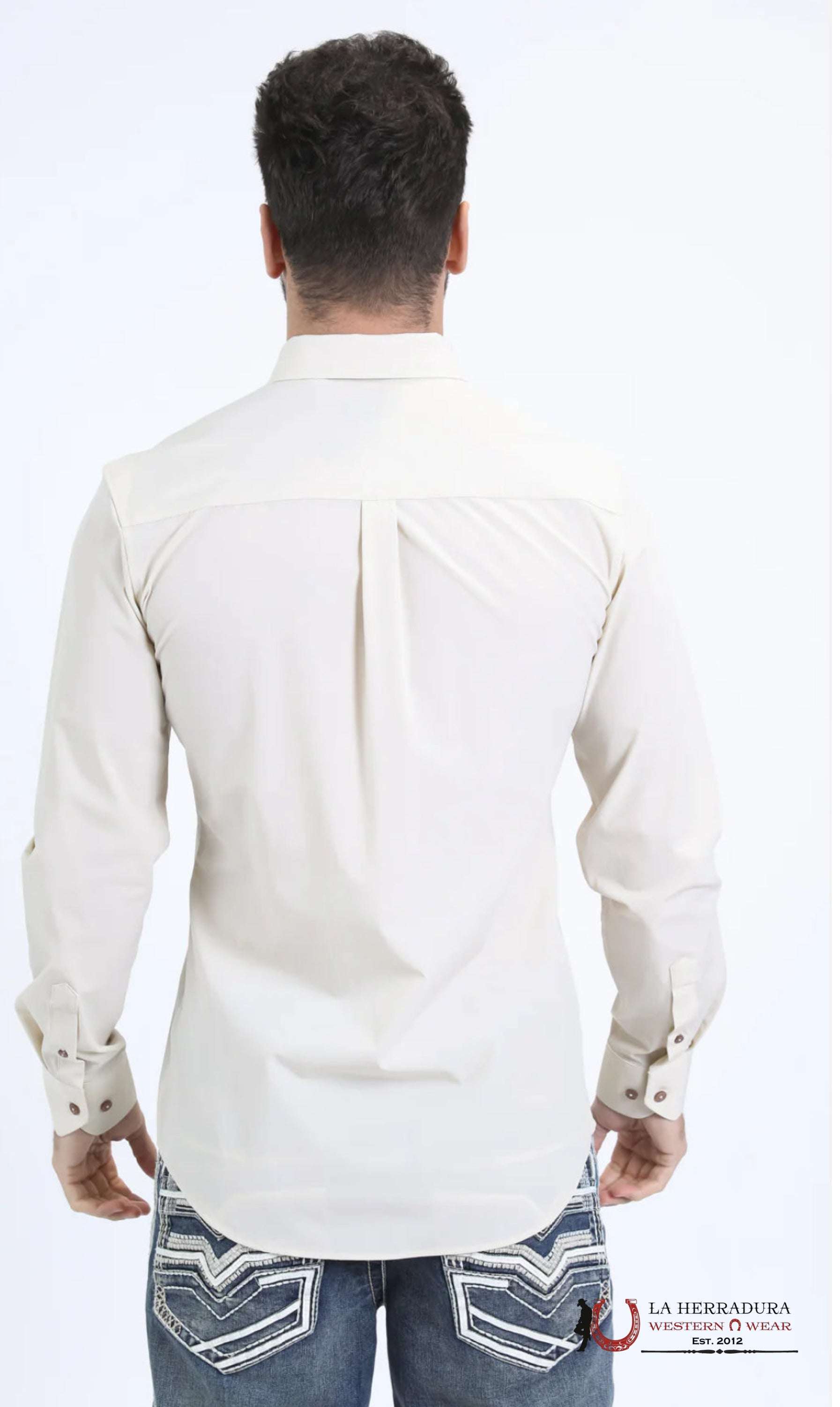 Platini Beige Long Sleeve Shirt ROPA HOMBRES