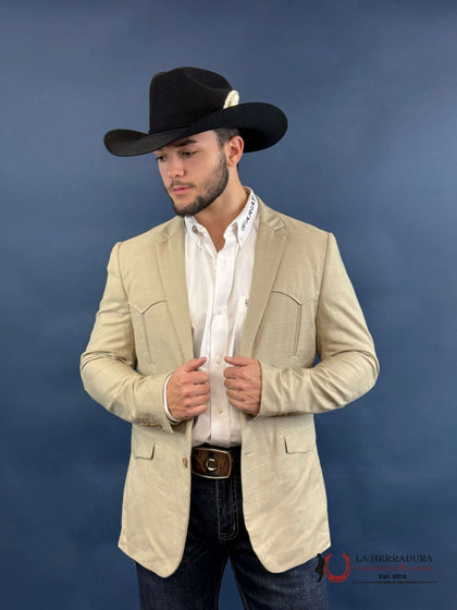 Saco Platini Rancher Color Beige para Hombre – BLZ10124