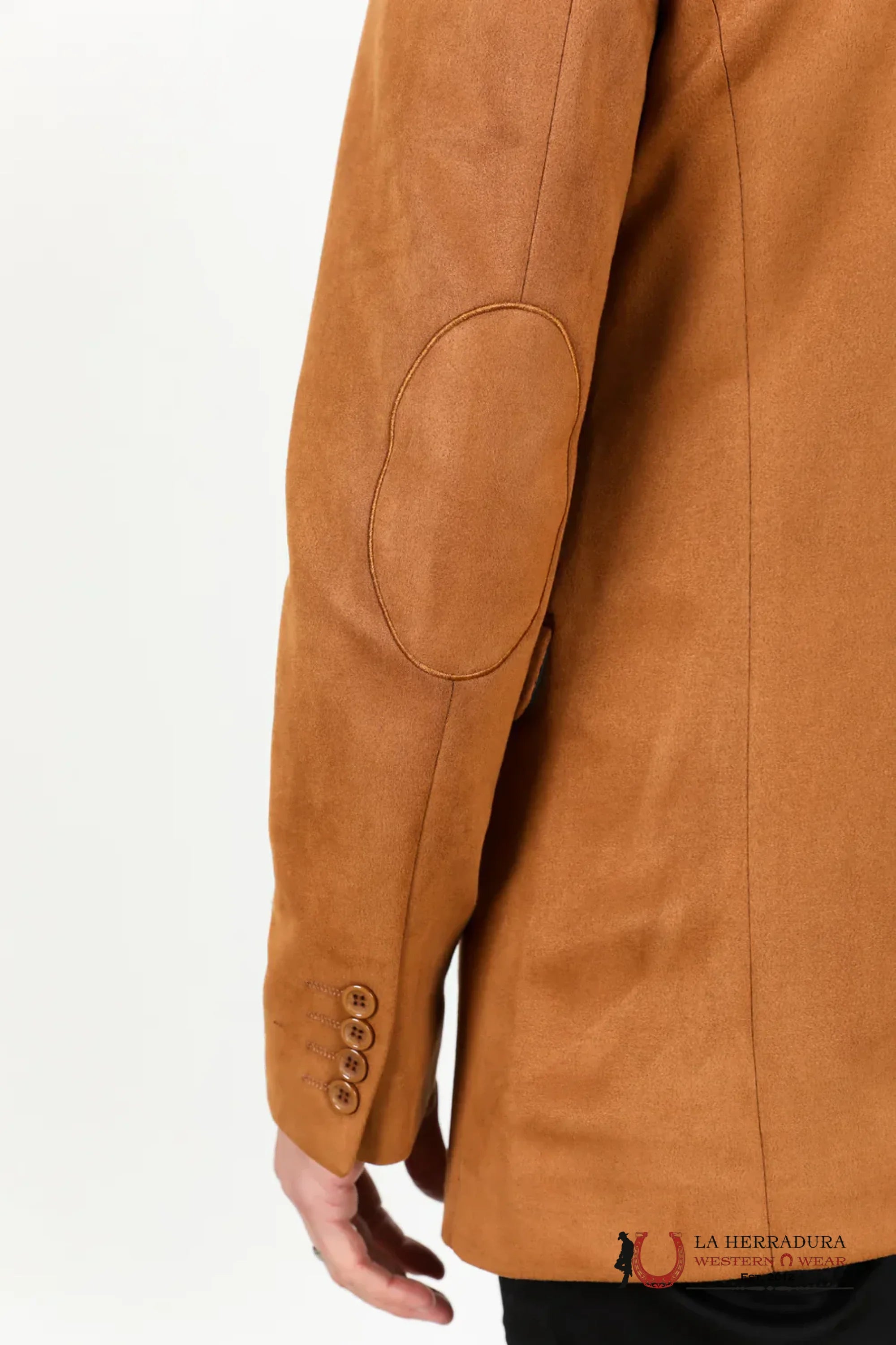 Platini Camel Gamuza Suede Rancher Blazer Blz9444 Ropa Hombres