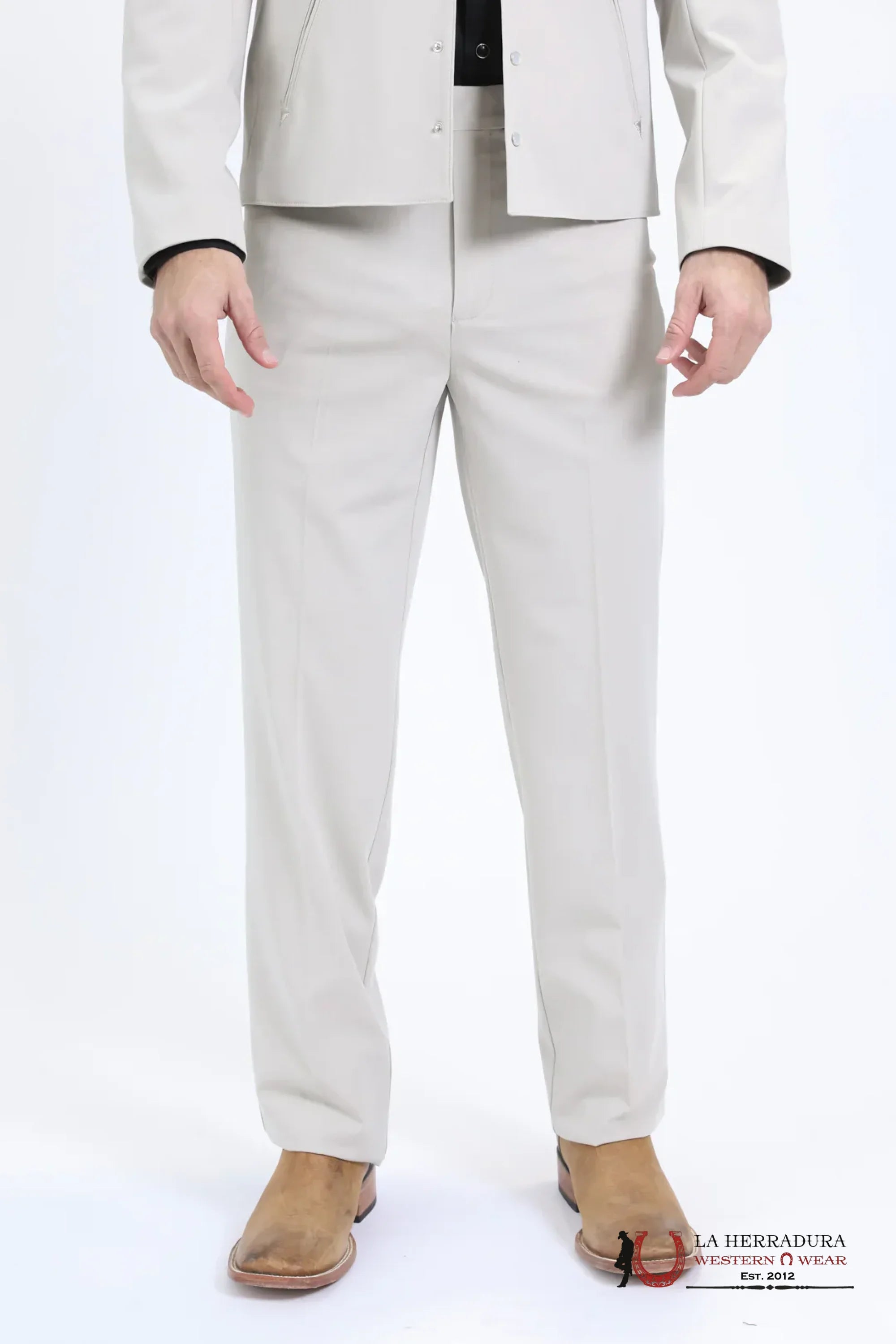 MENS BLAZER COMBO BEIGE/WHITE RANCHER 0772 ROPA HOMBRES