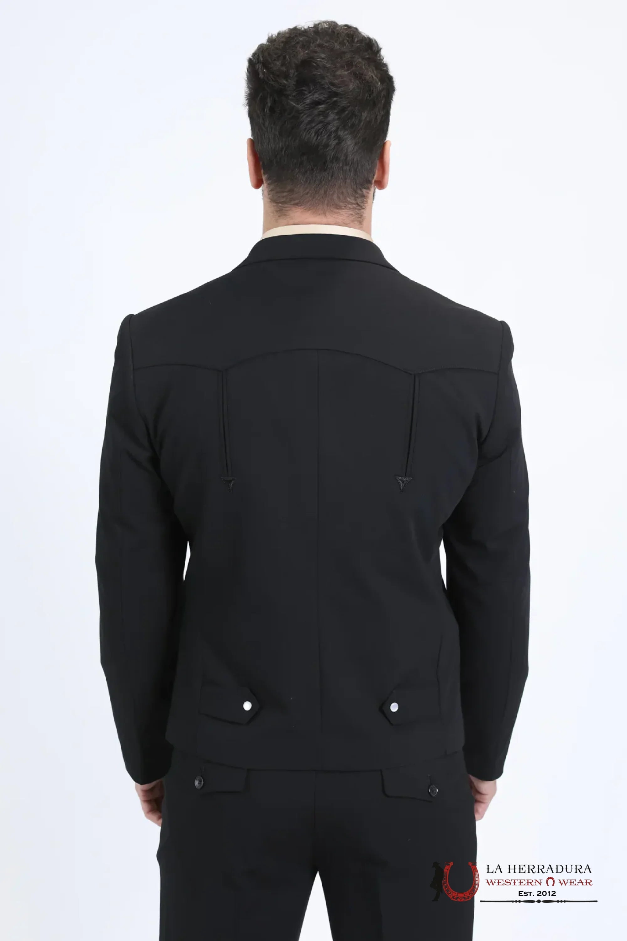 MENS BLAZER COMBO BLACK RANCHER 0771 ROPA HOMBRES