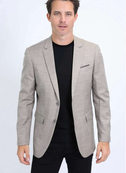 PLATINI AMERICANA CAQUI DE CORTE MODERNO PARA HOMBRE -BLZ10533