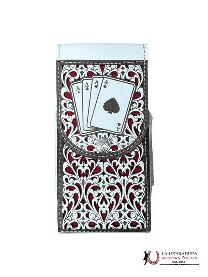 FUNDA PARA TELÉFONO CON NAIPES