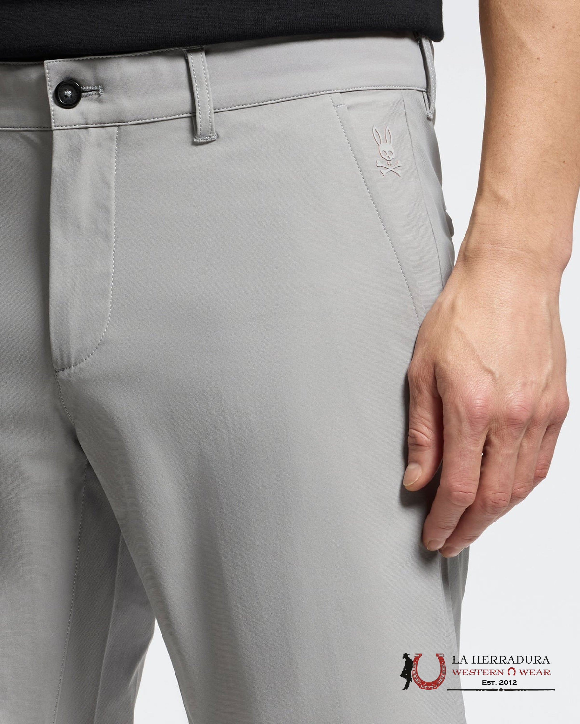 PSYCHO BUNNY 10K STEP SHORT STONE SP25-B6R969F200 ROPA HOMBRES