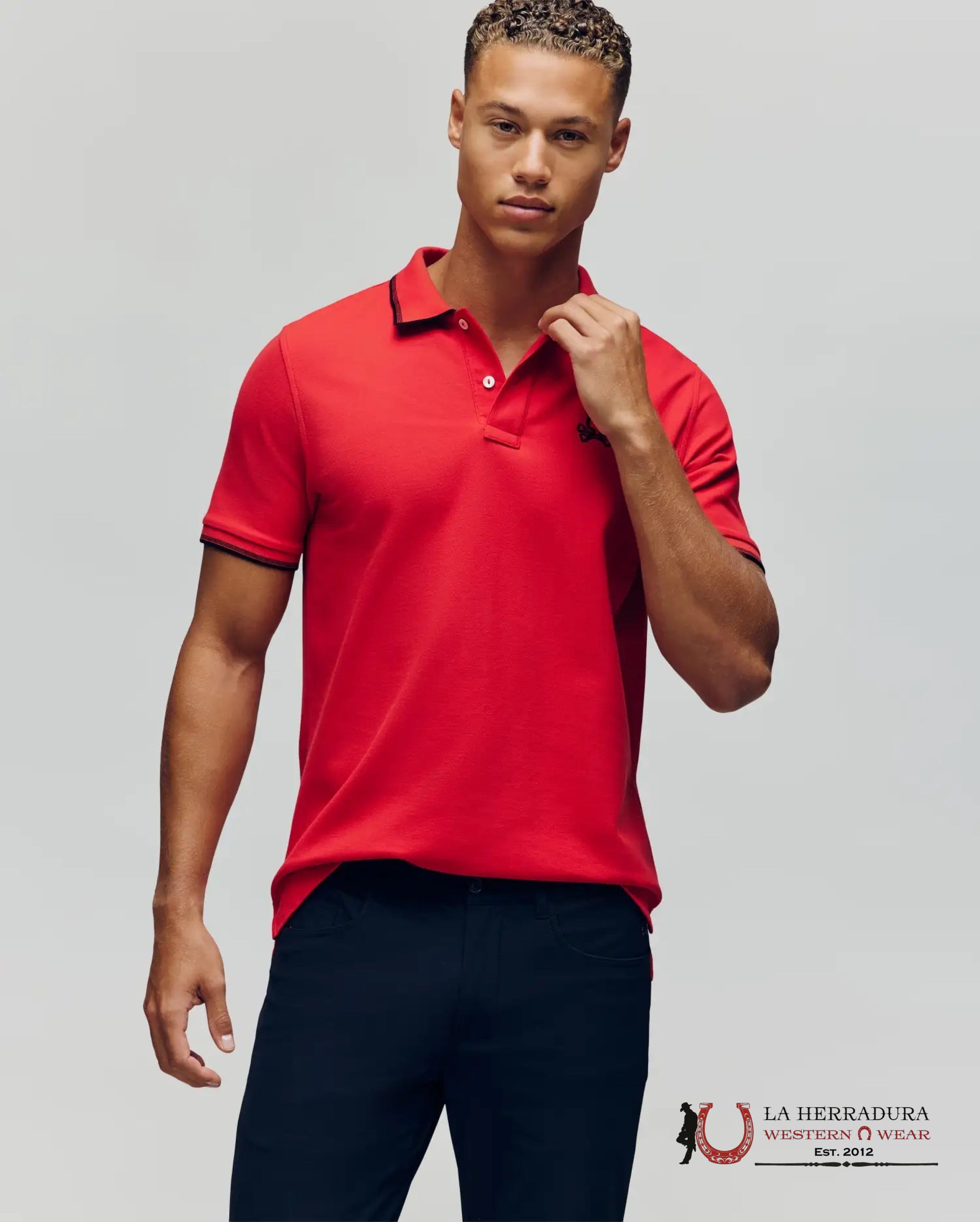 PSYCHO BUNNY JUDE PIQUE POLO BITTERSWEET ROPA HOMBRES