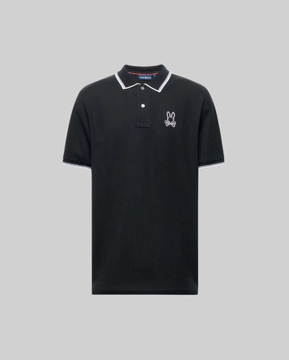 POLO PSICÓPATA JUDE PIQUE NEGRO MT100012