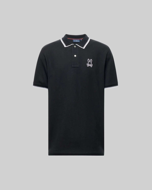 POLO PSICÓPATA JUDE PIQUE NEGRO MT100012