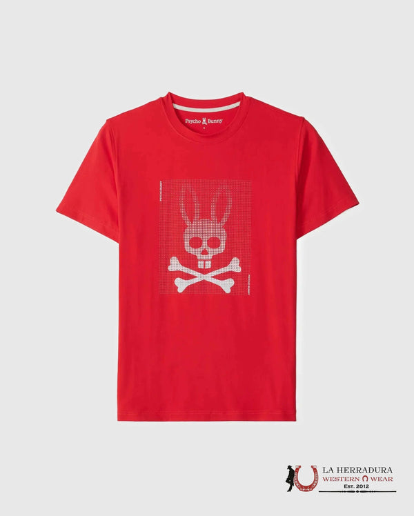 CAMISETA GRÁFICA DEPORTIVA PSYCHO BUNNY MAXWELL CHUPETE