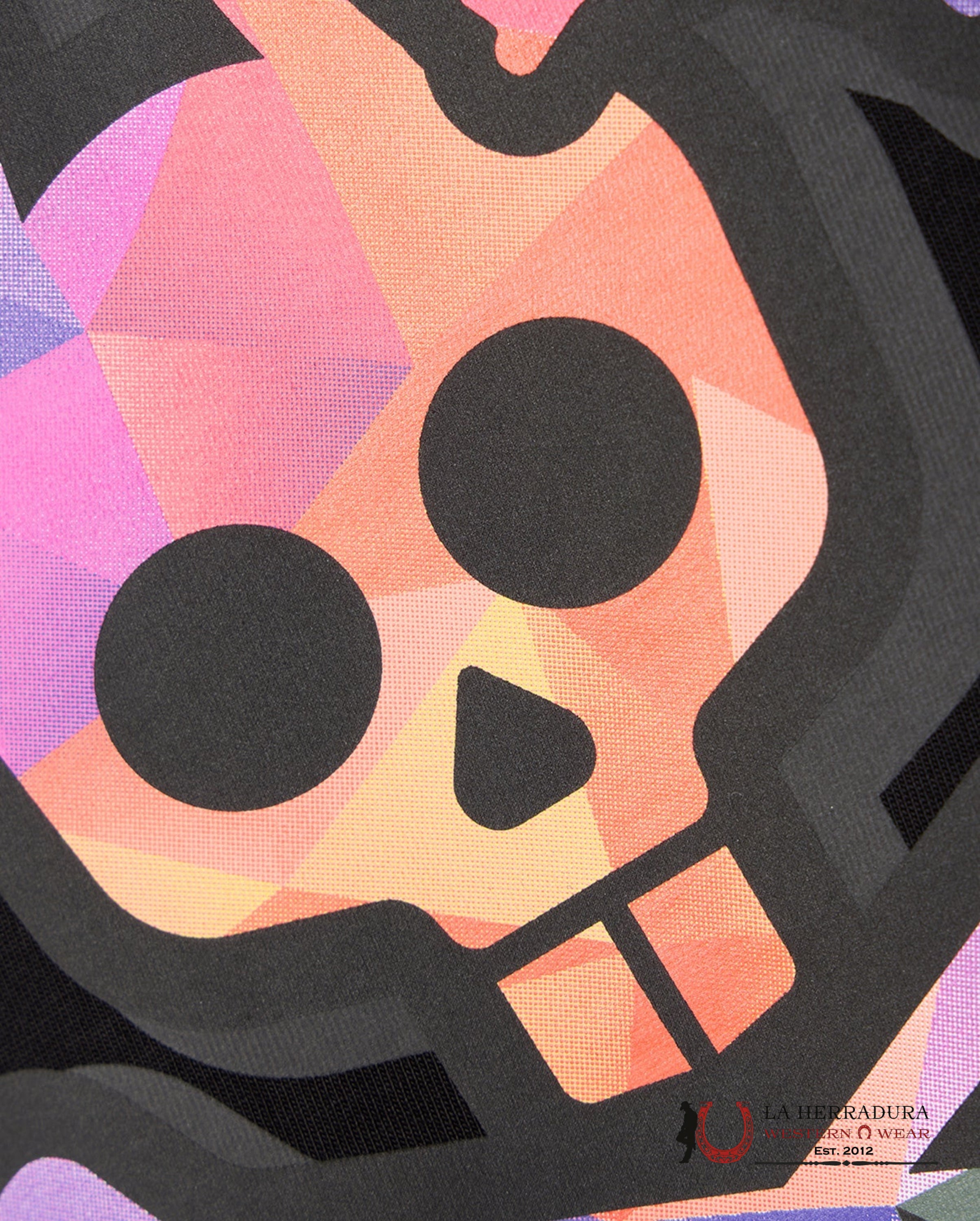 PSYCHO BUNNY RANDOLPH GRAPHIC TEE BLACK SHIRT ROPA HOMBRES