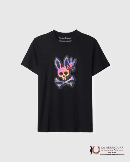 CAMISETA GRÁFICA RANDOLPH DE PSYCHO BUNNY NEGRA