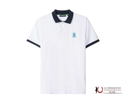 PSYCHO BUNNY MEN SANDERSON PIQUE POLO