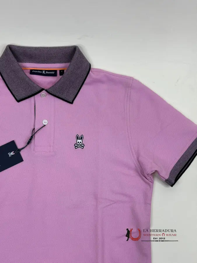 Psycho Bunny Southport Pastel Lavender Polo Ropa Hombres